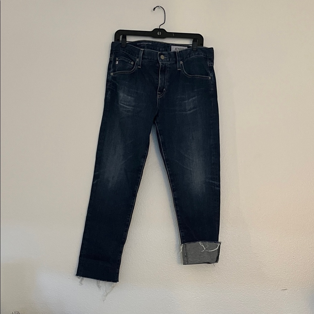 Women’s Dark Blue Jeans. AG  Ex  boyfriend slim size 29R